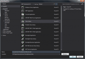 Create a Class Library