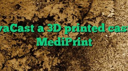 NovaCast a 3D printed cast by MediPrint